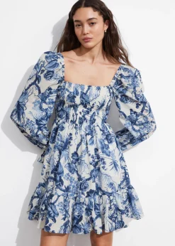 & Other Stories Dresses | Smocked Mini Dress