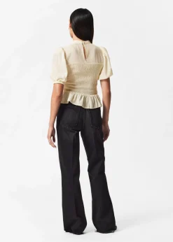 & Other Stories Blouses & Shirts | Smocked Peplum Blouse