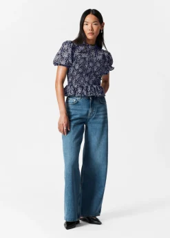 & Other Stories Blouses & Shirts | Smocked Peplum Blouse