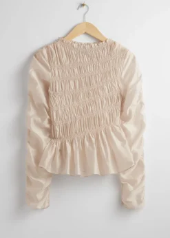 & Other Stories Tops | Blouses & Shirts | Smocked Top
