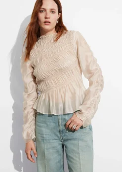 & Other Stories Tops | Blouses & Shirts | Smocked Top