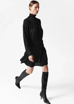 & Other Stories Dresses | Smocked-Neck Mini Dress