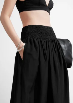 & Other Stories Skirts | Smock-Waist Midi Skirt