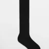 & Other Stories Socks & Tights | Socks & Tights | Soft Knee-High Wool Socks Black