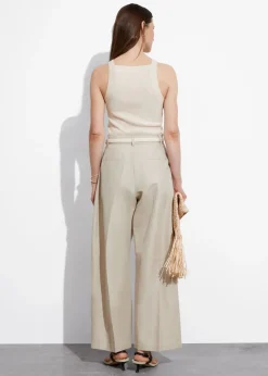 & Other Stories Tops | Square-Neck Tank Top