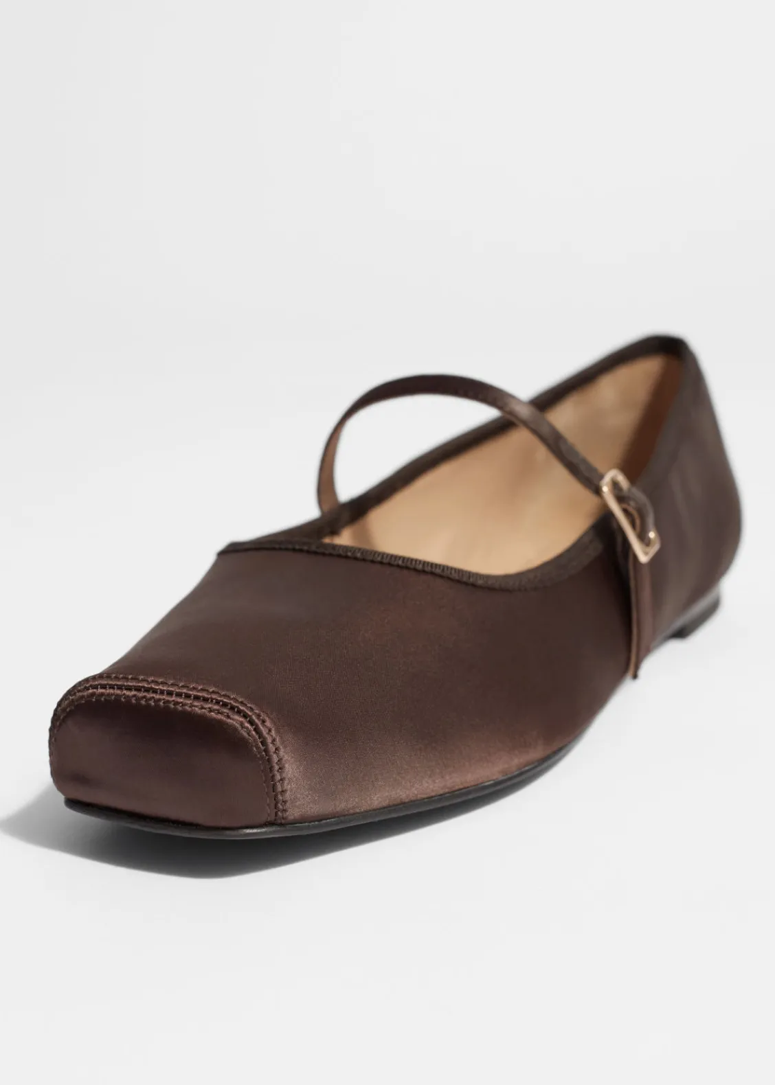 & Other Stories Loafers & Flats | Square-Toe Ballet Flats