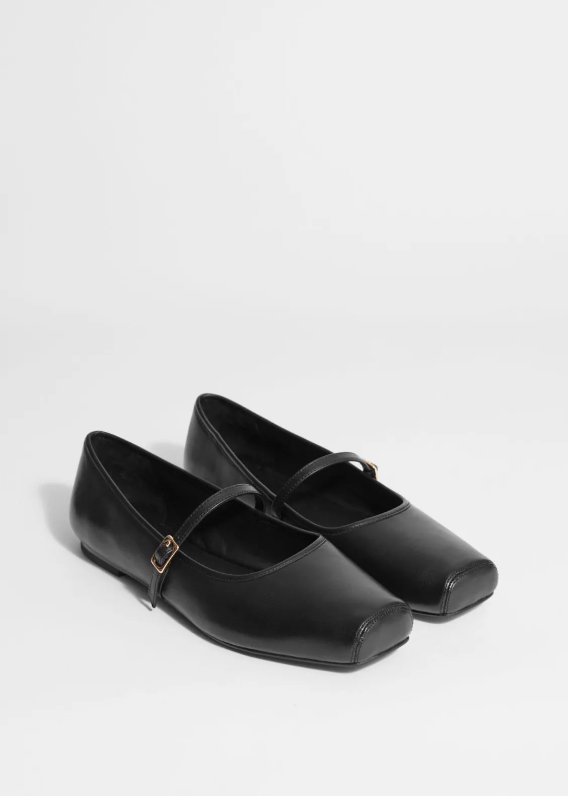 & Other Stories Loafers & Flats | Square-Toe Ballet Flats