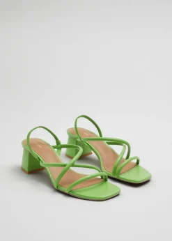 & Other Stories Heels | Sandals | Strappy Block Heel Sandals