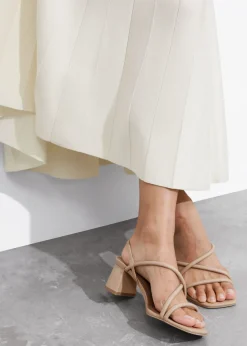 & Other Stories Heels | Sandals | Strappy Block Heel Sandals