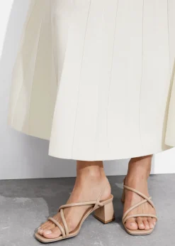 & Other Stories Heels | Sandals | Strappy Block Heel Sandals