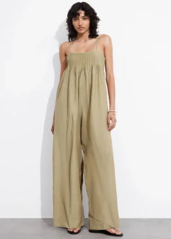 & Other Stories Jumpsuits | Strappy Jumpsuit Beige