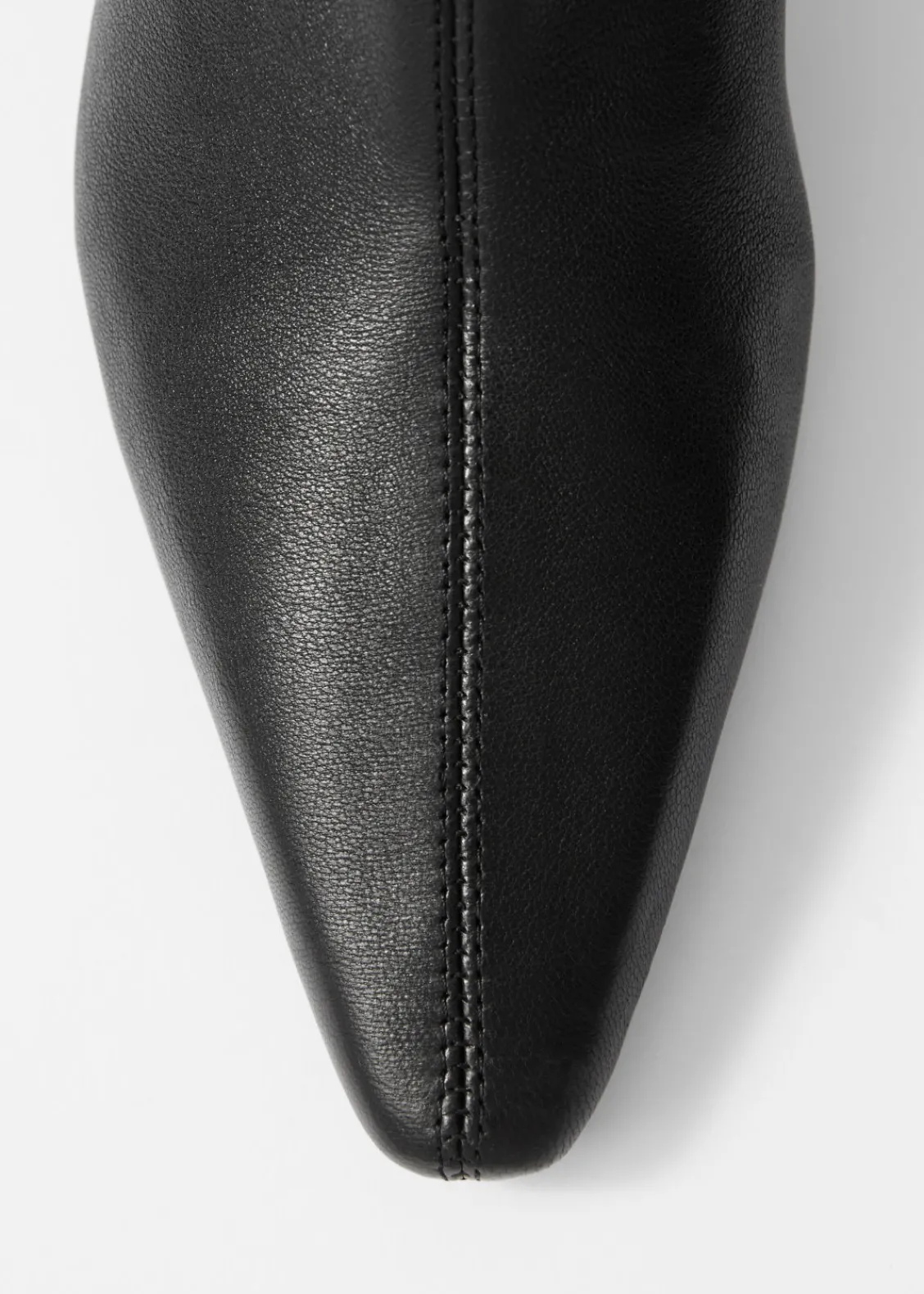 & Other Stories Boots | Stretch-Leather Ankle Boots Black Leather