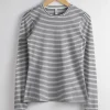 & Other Stories Tops | Striped Glitter Top