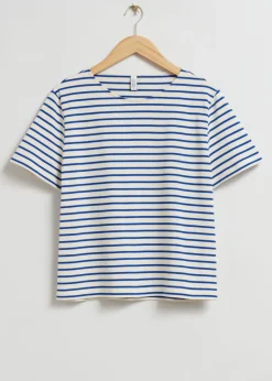 & Other Stories Tops | Striped T-Shirt
