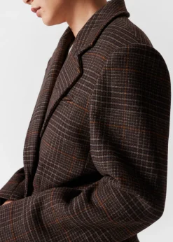 & Other Stories Sets & Suits | Blazers & Vests | Structured Tweed Blazer Brown Tweed