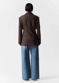 & Other Stories Sets & Suits | Blazers & Vests | Structured Tweed Blazer Brown Tweed