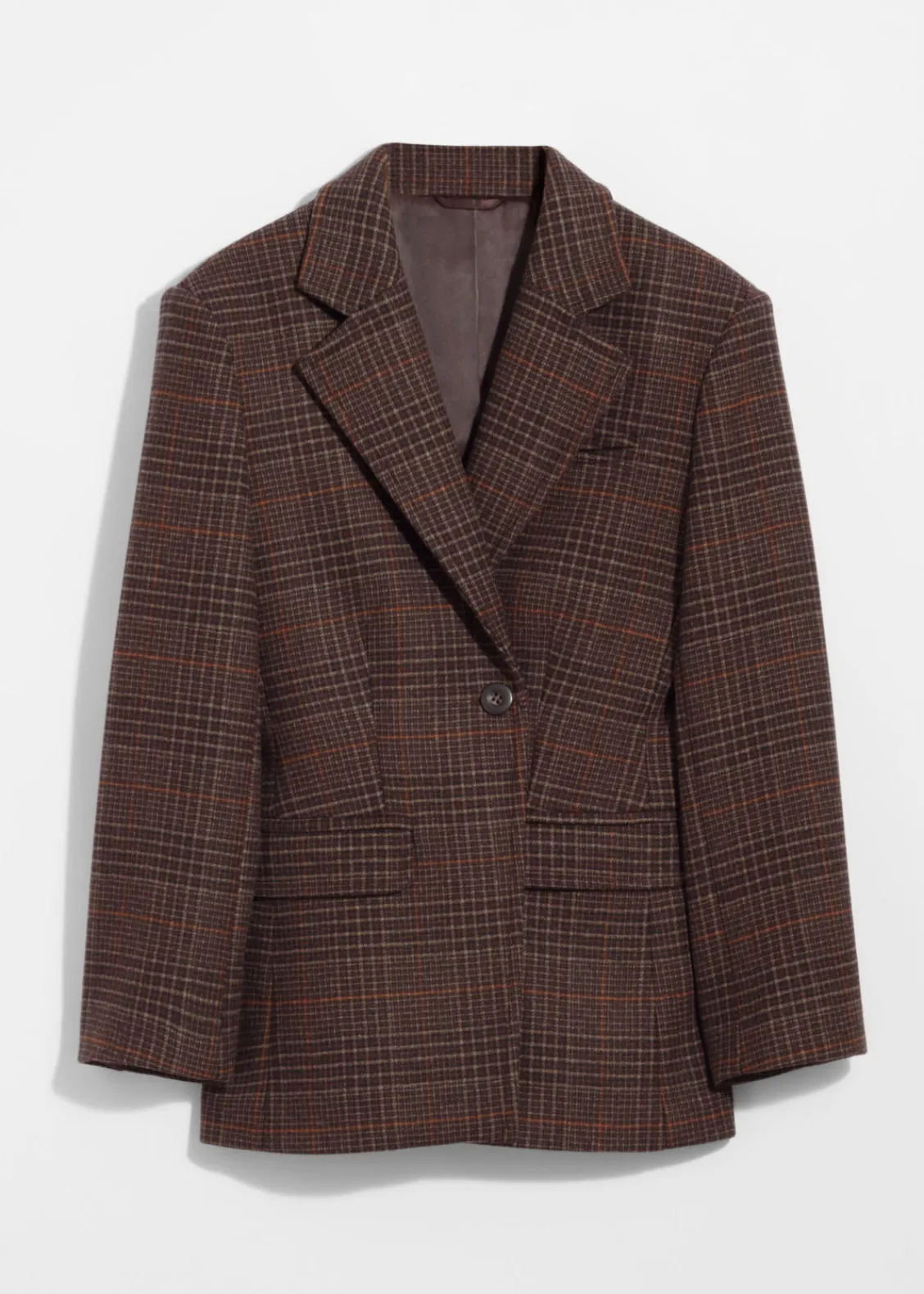 & Other Stories Sets & Suits | Blazers & Vests | Structured Tweed Blazer Brown Tweed