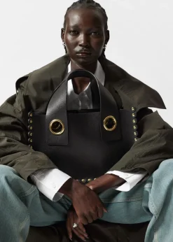 & Other Stories Totes | Studded Tote Bag Black