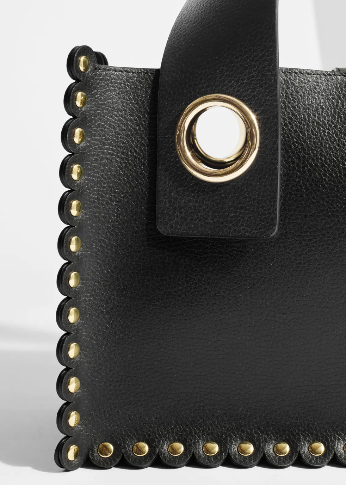 & Other Stories Totes | Studded Tote Bag Black