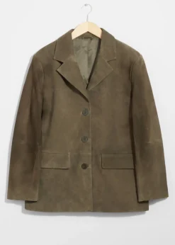& Other Stories Sets & Suits | Blazers & Vests | Suede Blazer Khaki