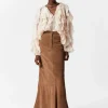 & Other Stories Sets & Suits | Skirts | Suede Midi Skirt Brown