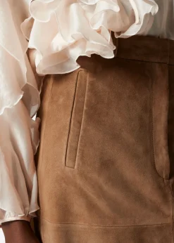 & Other Stories Sets & Suits | Skirts | Suede Midi Skirt Brown