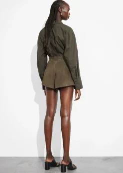 & Other Stories Sets & Suits | Shorts | Suede Shorts Khaki