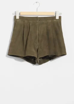& Other Stories Sets & Suits | Shorts | Suede Shorts Khaki