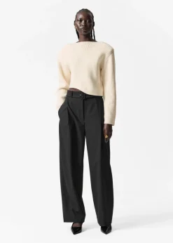 & Other Stories Pants | Sets & Suits | Tailored Barrel-Leg Trousers
