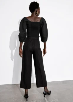 & Other Stories Pants | Tailored High Waist Trousers