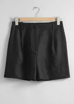 & Other Stories Shorts | Pants | Tailored Linen Shorts