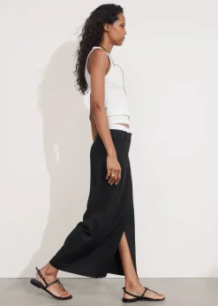 & Other Stories Skirts | Tailored Pencil Midi Skirt Black