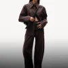 & Other Stories Sets & Suits | Pants | Tailored Silk-Blend Trousers Brown