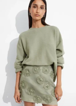 & Other Stories Skirts | Textured Mini Skirt