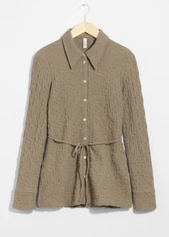& Other Stories Blouses & Shirts | Textured Shirt