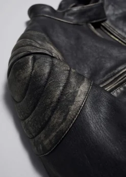 & Other Stories Sets & Suits | Outerwear | Topstitched Leather Jacket Black