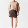 & Other Stories Sets & Suits | Skirts | Tweed Wool-Blend Mini Skirt Brown Checks