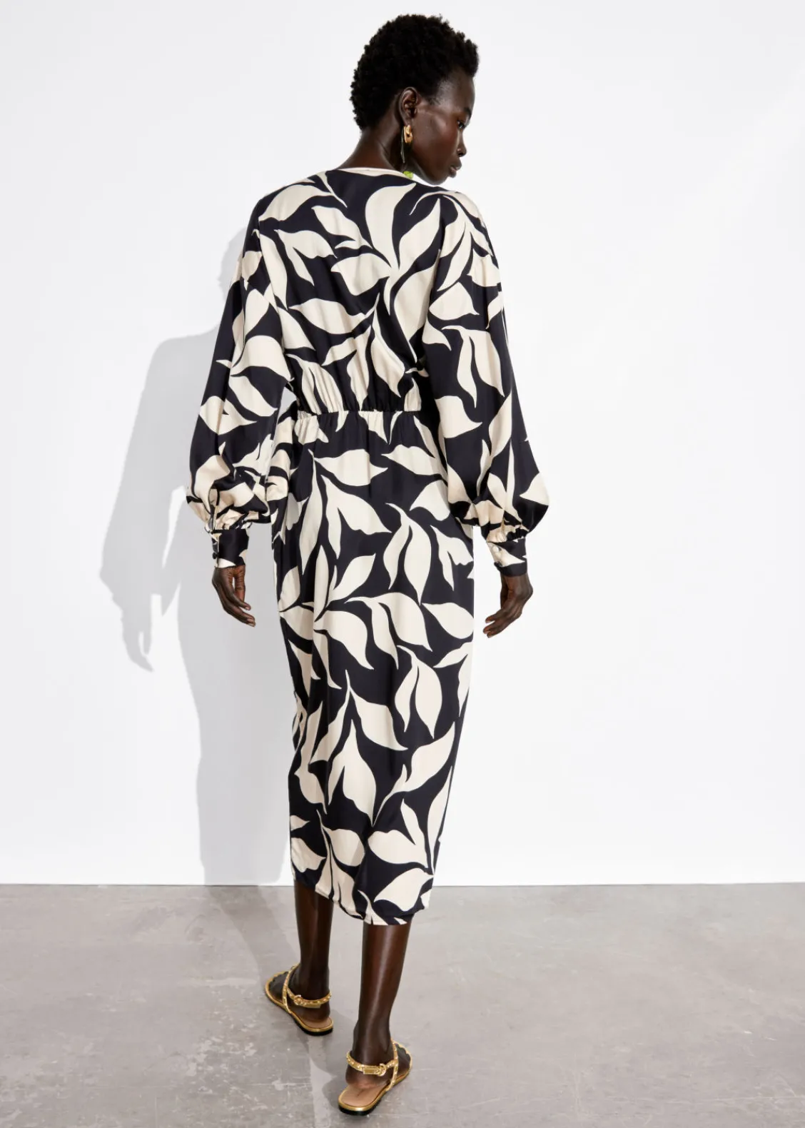 & Other Stories Dresses | V-Neck Wrap Dress