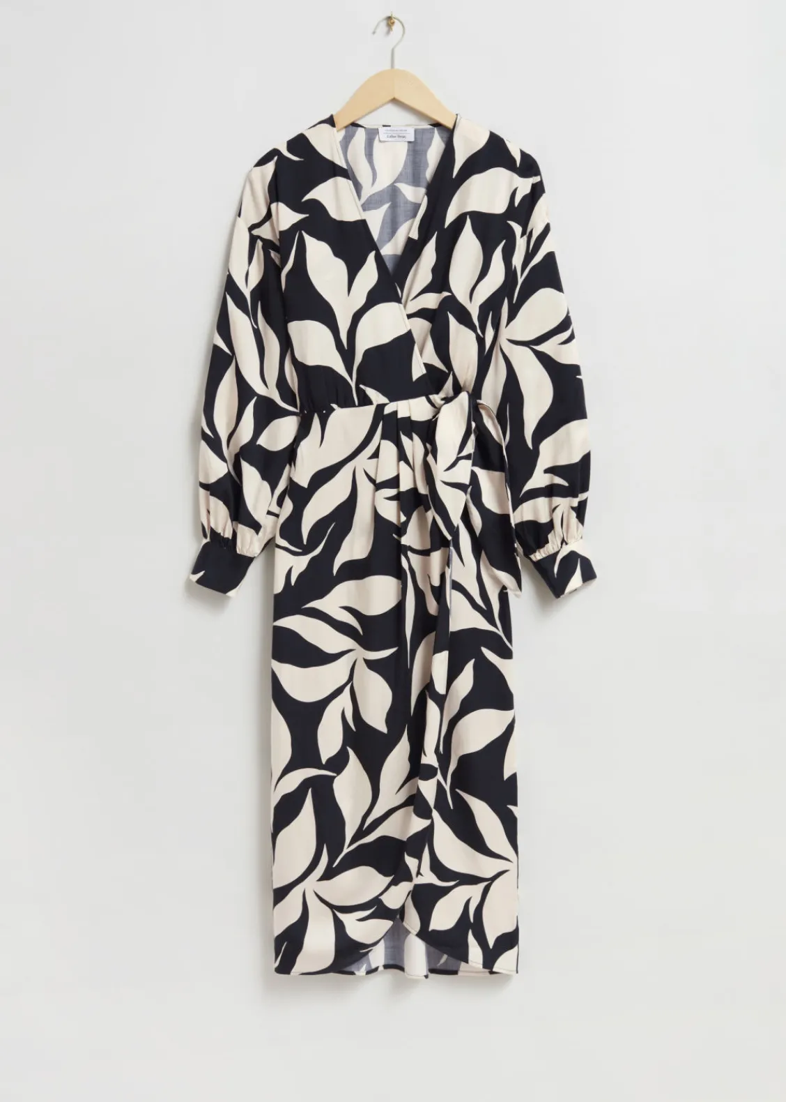 & Other Stories Dresses | V-Neck Wrap Dress