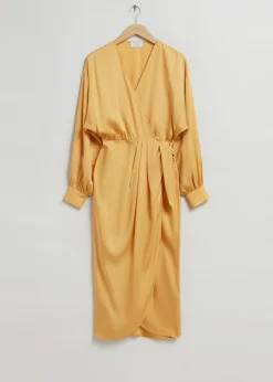 & Other Stories Dresses | V-Neck Wrap Dress