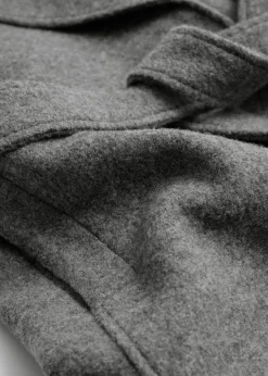 & Other Stories Outerwear | Voluminous Belted Wool Coat