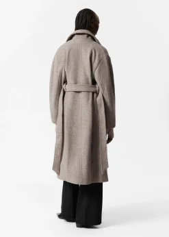 & Other Stories Outerwear | Voluminous Belted Wool Coat