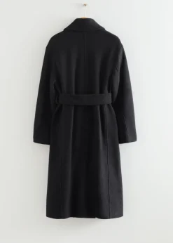 & Other Stories Outerwear | Voluminous Belted Wool Coat