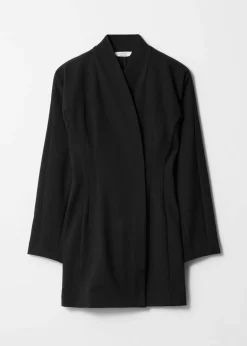 & Other Stories Dresses | Waisted Blazer Dress Black