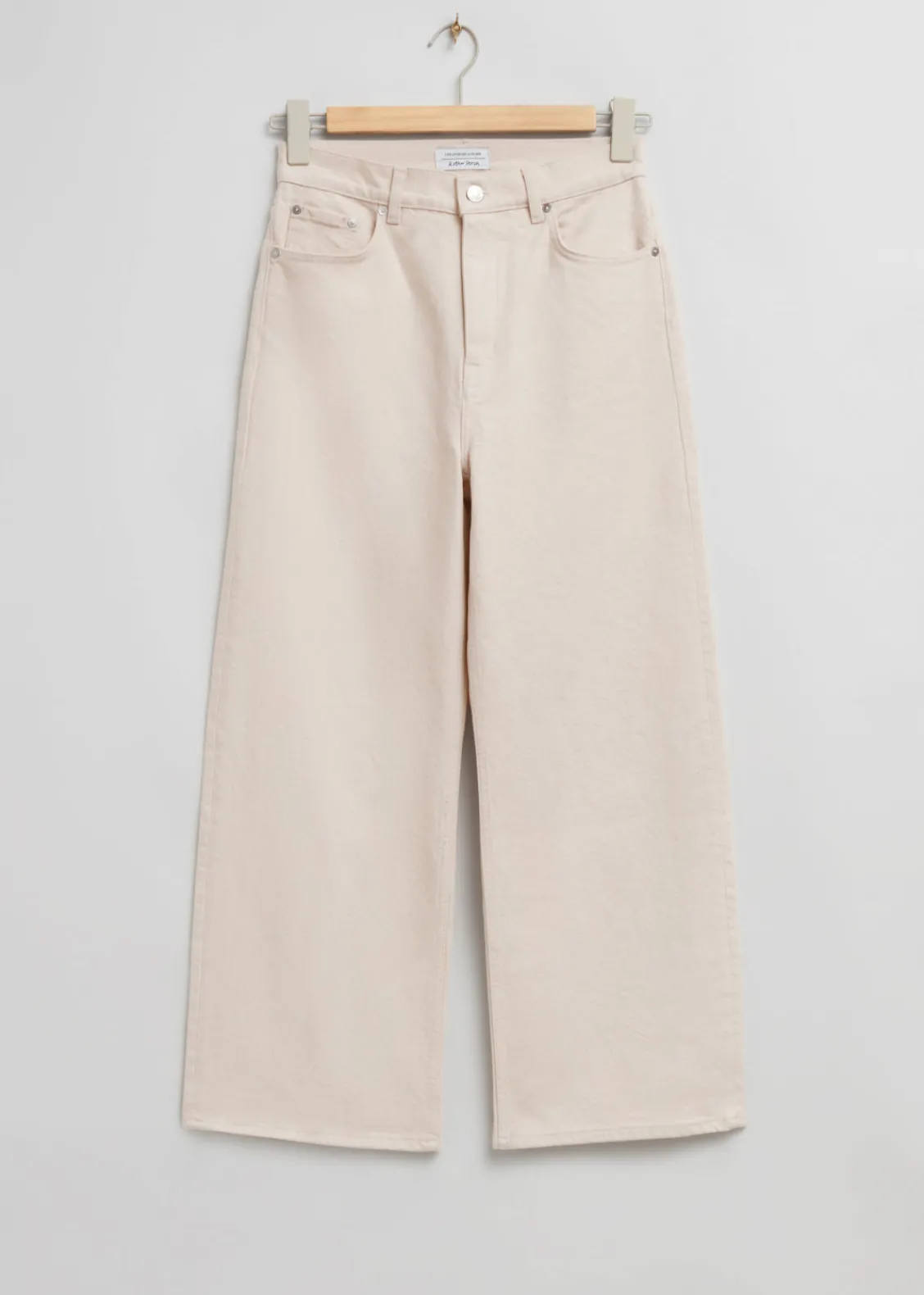 & Other Stories Jeans | Wide Cropped Jeans