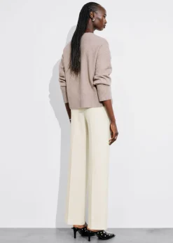 & Other Stories Pants | Wide Press-Crease Trousers