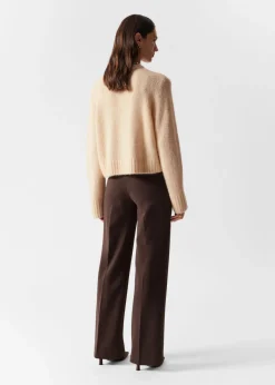 & Other Stories Pants | Wide Press-Crease Trousers