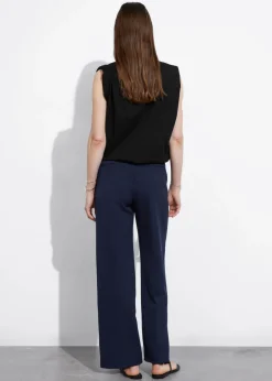 & Other Stories Pants | Wide Press-Crease Trousers