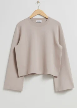 & Other Stories Sweaters & Knits | Wide-Sleeve Knit Sweater