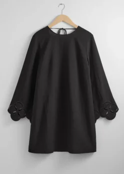 & Other Stories Dresses | Wide-Sleeve Mini Dress